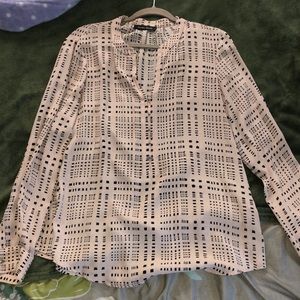 IVANKA TRUMP pattered blouse